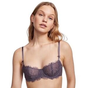 Victoria’s Secret Dream Angels Lace Push-Up Bra 34DD F75 Romantic Coquette fairy